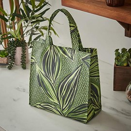 Ulster Weavers Geo Leaves Green Kitchen Textiles (Small PVC Bag)