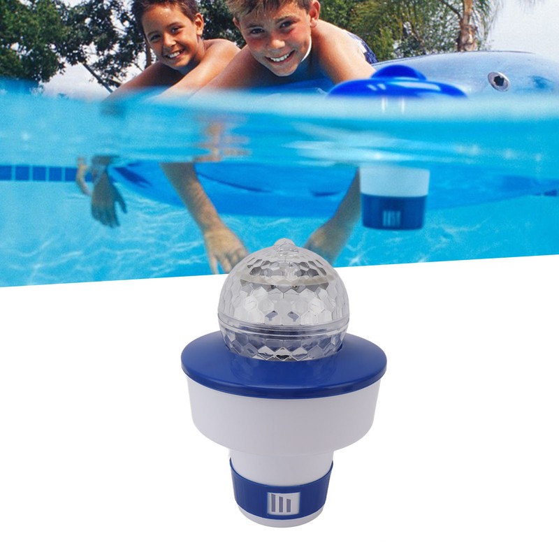 8 Inch Pools Chemical Dispenser 11cm Lighted Floating Pool Chlorine