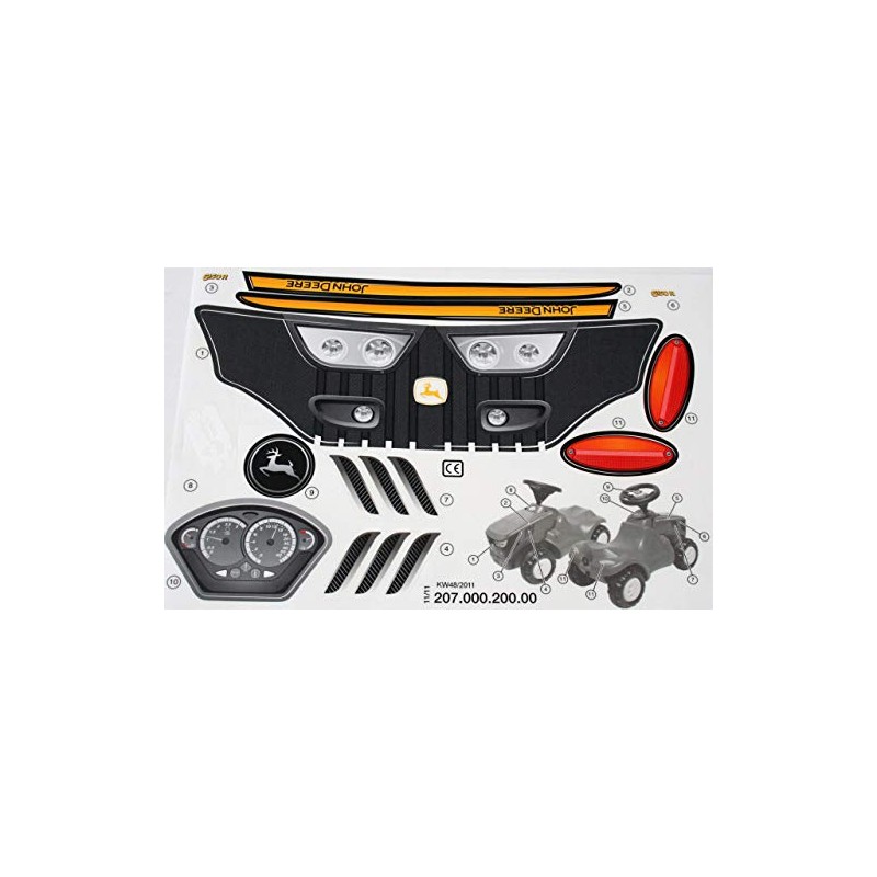 John Deere Sticker Minitrac