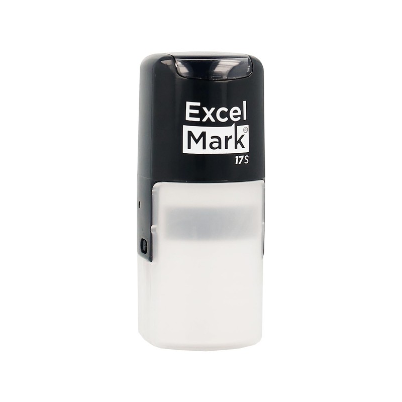 ExcelMark Round Teacher Stamp - Good Work - RED Ink