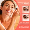 Natural Vine Eyelash and Brow Growth Serum, Irritation Free Formula,