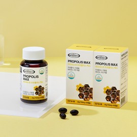 Mother Nest 마더네스트 프로폴리스 맥스 60캡슐 2개입 선물세트 Mother Nest Propolis Max 60 Capsules 2-Pack Gift Set