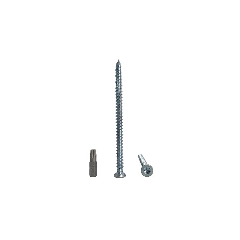 (Pack of 15) Galvanised Steel 7.5 x 112mm Concrete Frame