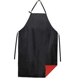 kilofly 1pc Vinyl Extra Long 43" Adjustable Waist Neck Ties Waterproof Apron