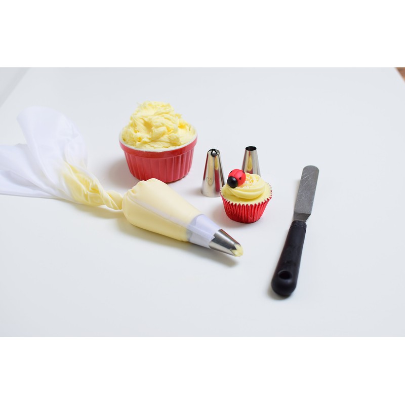 Tala Food Piping Set, one size, silver