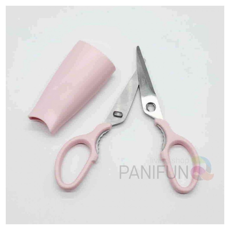 핑쇼248 Stainless Steel Kitchen Scissors - Recommended for Restaurants, Hygienic
