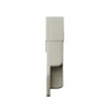 WRS 7/16" White Plastic Straight Cut Screen Corner Key -