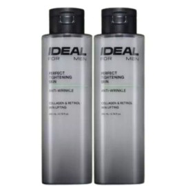 Ideal for Man 아이디얼포맨 남성 퍼펙트 탄력 스킨 화장품 200ml X2 Ideal For Man Men's Perfect Elastic Skin Cosmetic 200ml X2