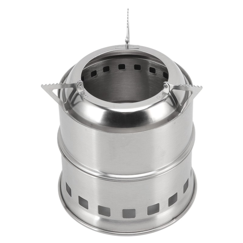 Mini Alcohol Stove for Camping Hiking Stainless Steel Campfire Stove