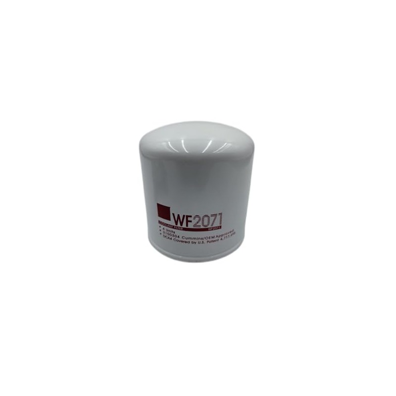 BANGTE WF2071 Coolant Filter Spin-On with Filter Base Compatible with