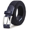KEMISANT Men's Golf Belt Multi Pack-Braided Woven Stretch Belt for