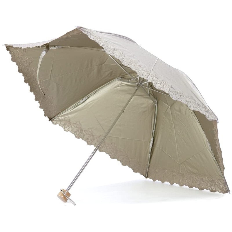 Nouvel Japonais Folding Parasol, For Rain or Shine, Lightweight, UV