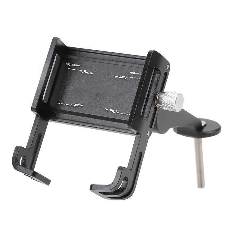 Bike Stem Phone Mount Holder Aluminum Alloy Adjustable Bicycle Phone