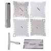 Guitar Measuring Set String Distance Height Radian Ruler Stainless Steel