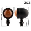 2PCS 12V 5W Motorcycle Turn Signal Indicator Bulbs, Universal Fit