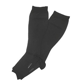 Rex Fit Thin High Socks No Toe L Size Black Class II 20-30mmHg