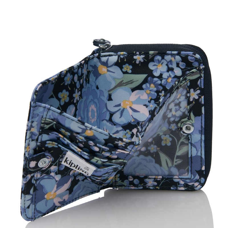Kipling Japan Limited Money Love Blue Flower Prt KI6791U9N 0.01