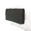 Inden 2501-01-167 Business Card Holder, Large Capacity, Deer Leather, Black