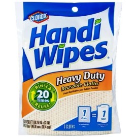 Clorox Handi Wipes Heavy Duty Reusable Cloths, 3 ct