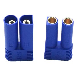 Maihuijia 10 Pairs EC2 EC5 EC8 Banana Bullet Male Female Connector Plug Adapter (EC5)