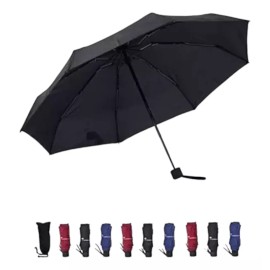 Misorel 3 Piezas De Paraguas Practico Sombrillas Bolsillo Colores