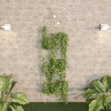 Pure Garden 50-LG5077 (Antique White) Garden Trellis-for Climbing Plants