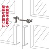 Waki Sangyo VC-007 Iron Nickel Stopper, Wooden Door, Furniture, Simple