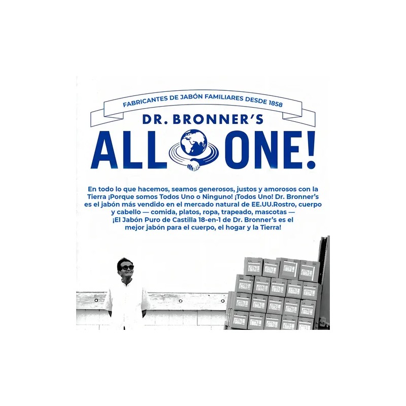 Jabón Líquido de Castilla Eucalipto Dr. Bronner's Orgánico 473ml