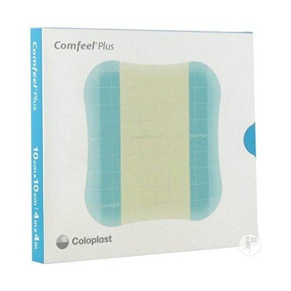 Coloplast Comfeel Plus Ulcer Dressing 4"x4"10/bx 3110