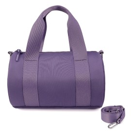 USA Delivery Small Gym Bag for Women Mini Duffel Bag for Travel Workout Crossbody Bags Elastic Fabric Barrel Pursecolor: Green