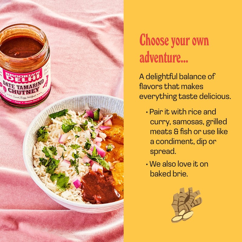 Brooklyn Delhi - Date Tamarind Chutney - Made with Sweet