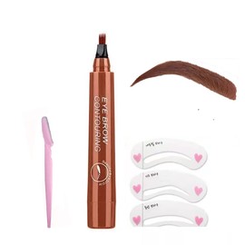 Eyebrow Pencil, Waterproof and Sweat-proof, Never Fade, Long Lasting Effect (Auburn Dress)