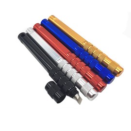 HISTAR Golf Club Groove Sharpener Re-Grooving Tool and Cleaner for Wedges & Irons (Gold)