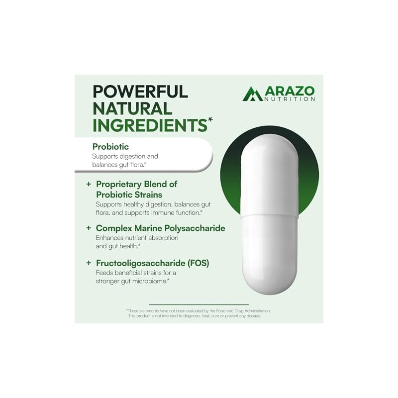 Probiotic 40 Billion CFU - Shelf Stable with Prebiotics and