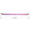 Kyraton Kitchen Utensil Rack, Kitchen Rack With Rainbow Titanium Plating,Rail
