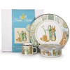 Golden Rabbit Enamelware - 3-piece Child Dinner Set (Peter &