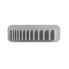 MEELYHOME Wall-Mounted Makeup Brush Organizer Silicone Cosmetic Brush Storage Rack