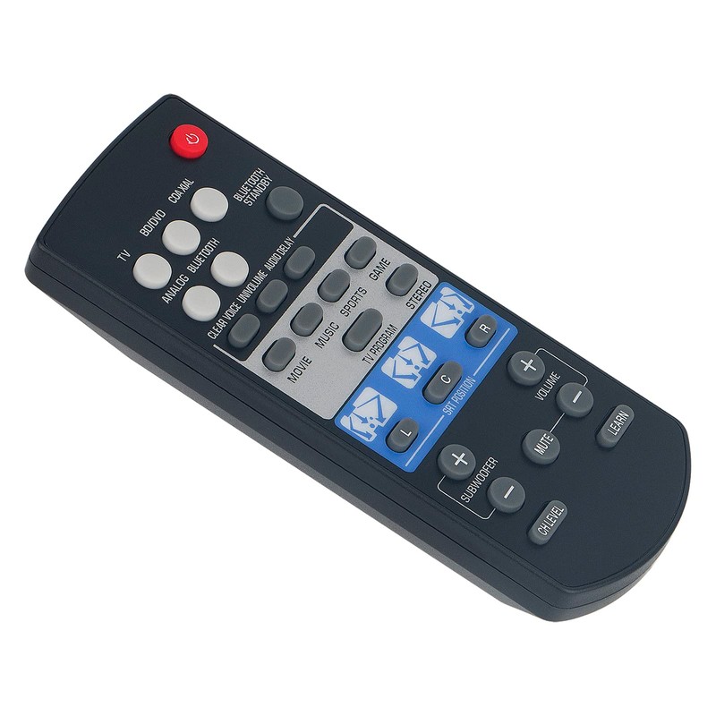 VINABTY FSR82 ZK77690 Remote Control Replacement Suitable for Yamaha TV