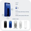 Manterio Plastic Bag Holder | Durable Plastic Wall Mount Kitchen