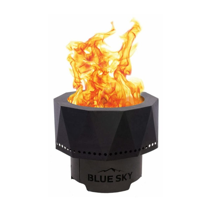 Blue Sky Outdoor Living Ridge Portable Fire Pit, Portable Smokeless
