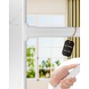 ALLZONE Tension Curtain Rod for Window, 83-123 Inches, Heavy Duty