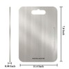 Chopping Board 11.4"L x 7.9" W Stainless Steel 304 Cutting