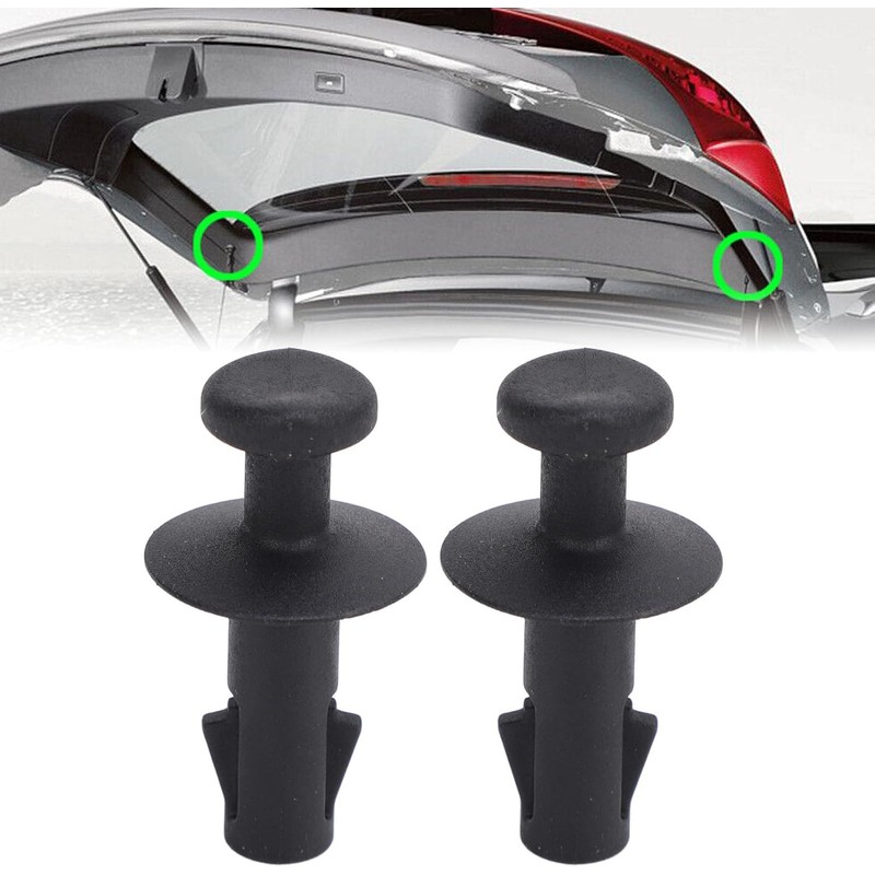 2 Clips Pivotantes de Plástico para Cubierta de Equipaje de