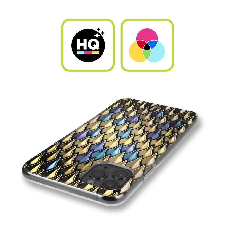 Head Case Designs Gold Metallic Dragon Scales Soft Gel Case