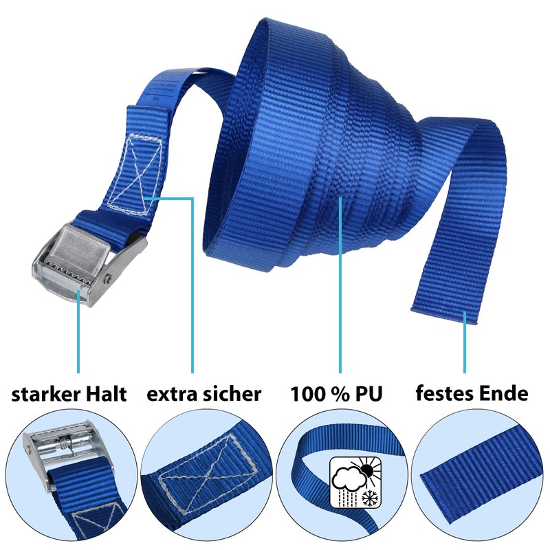 Lashing Strap Tie Down Strap Clamp Fastening Strap Maximum Load