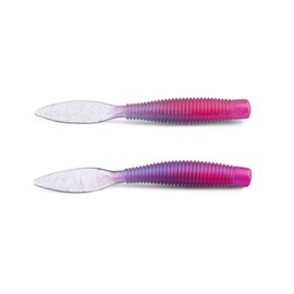 Baits Tail Worm Pnkl Mbnb325P Fishing Lures Bass Jigging Bait Jig Lure Weedless Soft Plastic Swimbait Accessories Freshwater