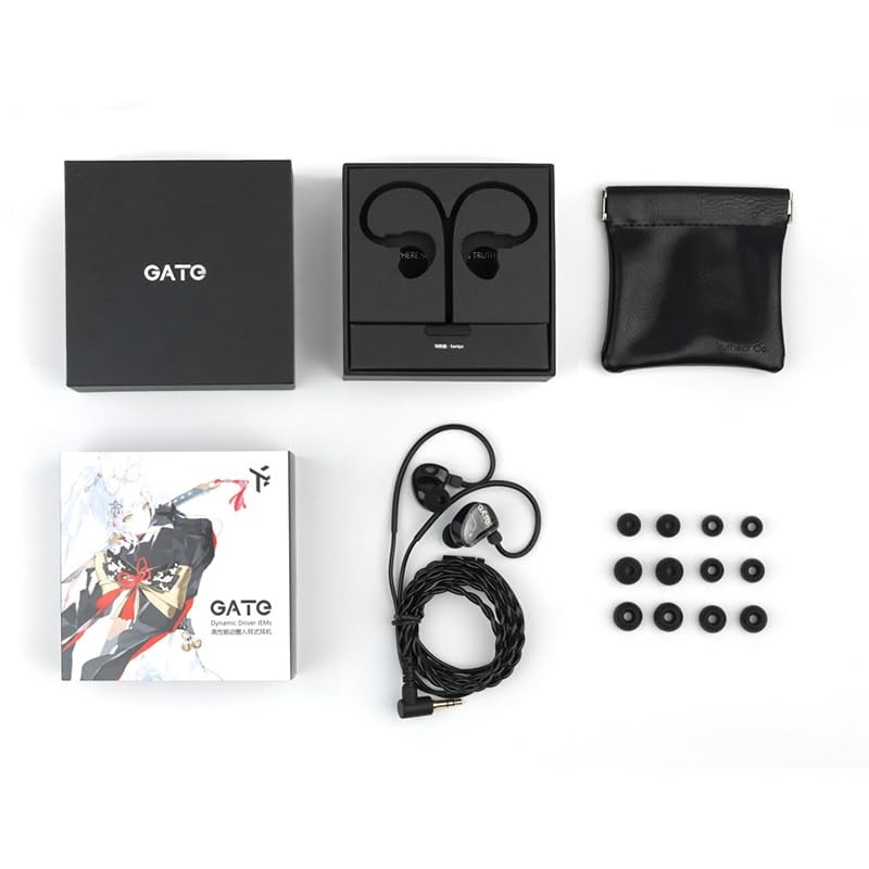 Fanmusic TRUTHEAR GATE - Auriculares intrauditivos dinámicos rentables con cable