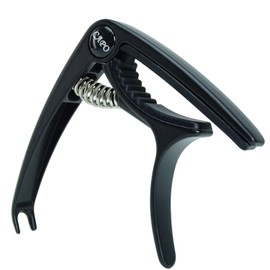 keepdrum Capo Capo for Acoustic Guitar and Electric Guitar Black