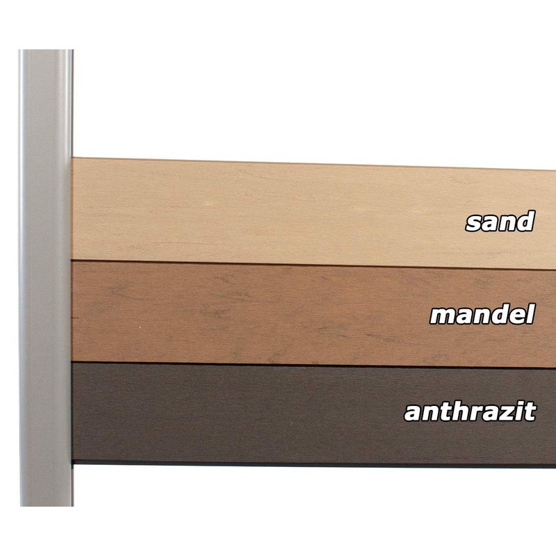 bambus-discount.com Profile Board, Single Profile, Sand-Coloured, 178 x 15 x