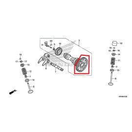 HONDA  GENUINE HONDA OEM CRF250R CAM TIMING CAMHAFT DRIVE SPROCKET 36T GEAR 2010-2017
